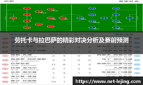 劳托卡与拉巴萨的精彩对决分析及赛前预测